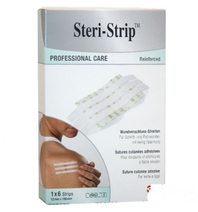 Steri-Strip suture cutanee adesive 2pz 1x6 strips 12m