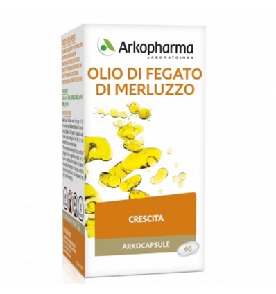 Arkopharma Olio Di Fegato Di Merluzzo 60cps Ipumpit