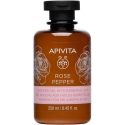 Apivita rose pepper shower gel 300ml